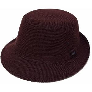 Borsalino ボルサリーノ 帽子 カジュアルハット アルペン B5254 コーデュロイ エンジ...