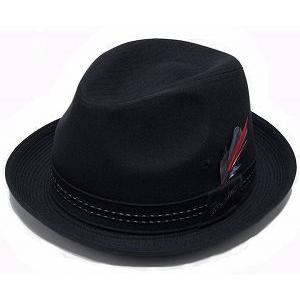 Borsalino　ボルサリーノ　 帽子 カジュアルハット 　ニューレスコー　B1046　 ブラック