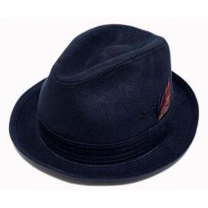 Borsalino　ボルサリーノ　帽子　カジュアルハット　ニューレスコー　B1096　ネイビー