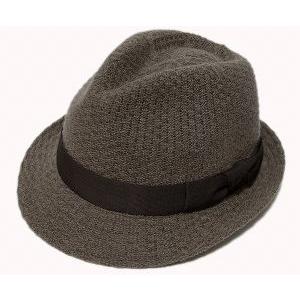 Borsalino（ボルサリーノ） 帽子 ハット スエード 中折れハット 秋冬