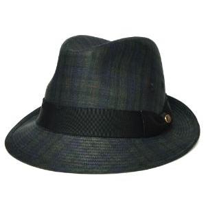 Borsalino ボルサリーノ 中折れハット BS108 グリーン レッド メンズ レディース