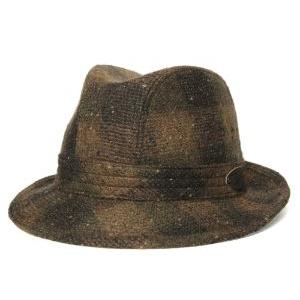 Borsalino　ボルサリーノ　ライナーハット　BS189　ブラウン　エンジ