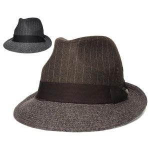 Borsalino　ボルサリーノ　ニューレスコー　ハット　BS188　ブラウン　グレー