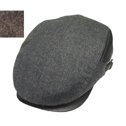 ボルサリーノ　Borsalino　サイドフリー　ハンチング　BS549　チャコール　中茶　あす楽　日...