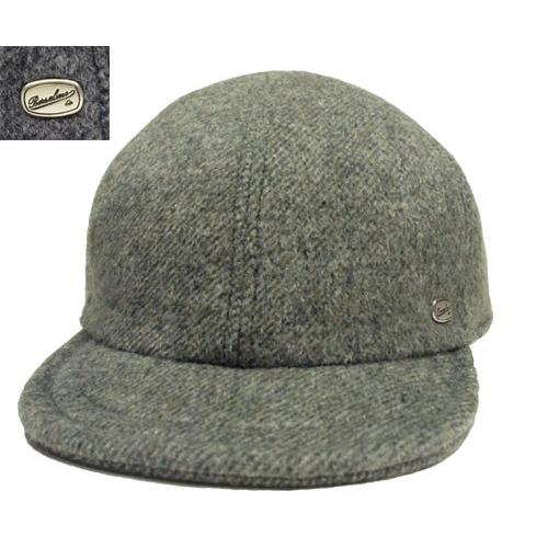 Borsalino ボルサリーノ 6方キャップ BS738 カーキ 紺 メルトン メンズ レディース