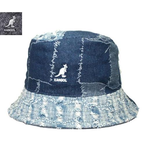 カンゴール KANGOL Denim Mashup Bucket デニム マッシュアップ バケット ...
