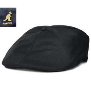 KANGOL カンゴール WOOL FLEX 504 ウール フレックス 504 Black Denim メンズ レディース ハンチング｜prast