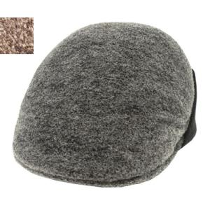 KANGOL Wool Earlap 504 カンゴール DkFlannel Morel ニット ハンチング イヤーラップ メンズ レディース｜prast