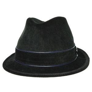 Orobianco　オロビアンコ　CORDUROY FEDORA　コーデュロイ　フェドラ　Black