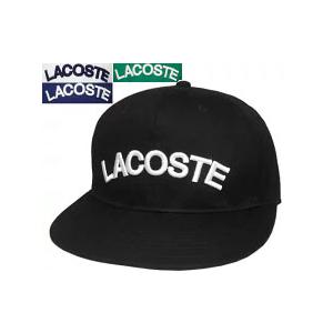 LACOSTE ラコステ L1273 FLAT VISOR LOGO CAP フラットバイザーロゴキ...