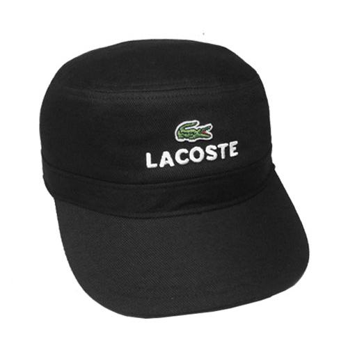 LACOSTE ラコステ L1308 ドゴールキャップ BLACK 帽子 紳士 婦人 メンズ レディ...