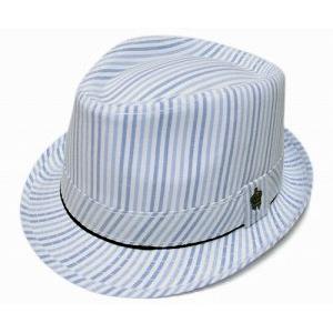 CHRISTYS CROWN クリスティーズクラウン 帽子 ハット CROSS BAY Blue C...