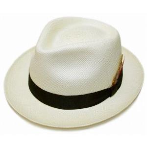 CHRISTYS LONDON クリスティーズロンドン 帽子 パナマストローハット ホワイト 181...