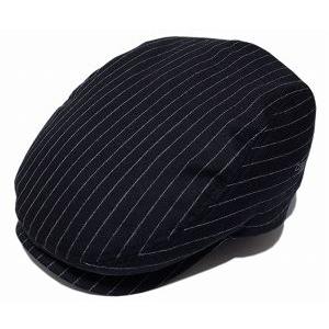 CHRISTYS' LONDON（クリスティーズ・ロンドン） 帽子 ハンチング Wool Striped Hunting, Black（30021）｜prast