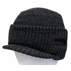 CHRISTYS　LONDON　クリスティーズ　ロンドン　80007　Visor Knit　バイザーニット　Charcoal｜prast