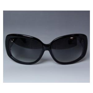 bebe (ビビ) スワロフスキー ラインストーン サークルロゴ サングラス (ブラック)