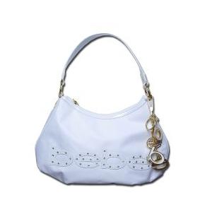 bebe  ビビ　スワロフスキー ラインストーン ショルダーバッグ 　ホワイト　