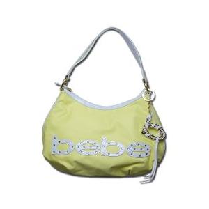 bebe (ビビ) スワロフスキー ラインストーン ショルダーバッグ (イエロー)