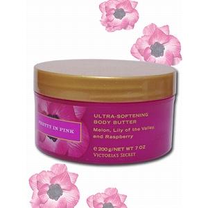 VICTORIA'S SECRET Body Butter (ヴィクトリア・ビクトリアシークレット・ボディバター) -Pretty in Pink(プリティーインピンク)-｜prast