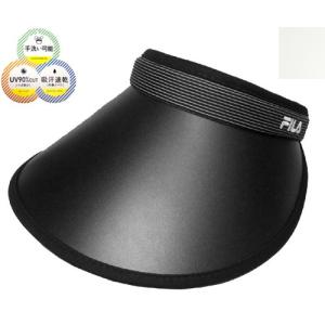 フィラ　FILA　FLW STRIPE CLIP VISOR クリップ バイザー