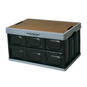 コンテナボックス 68L テーブル付き 収納ボックス###机付コンテナYYX