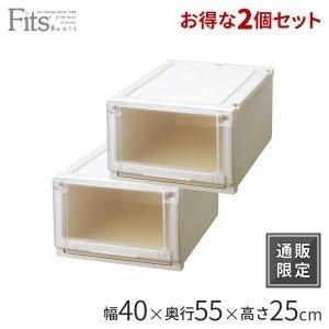 天馬 フィッツユニット 4025 2P カプチーノ  4904746690982　通販限定 収納ケー...