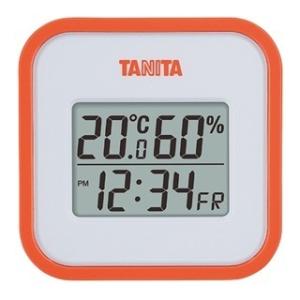 タニタ　オレンジ　4904785555815　生産加工用品　計測機器　温湿度計　ギフト　デジタル　入...