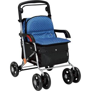 幸和製作所 シルバーカー カウートＩ      BL ブルー 4938765005632 介護用品 ショッピングカート
