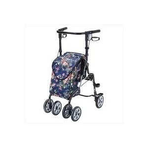 マキテック シルバーカー  オアシス 花柄　U字型　シルバーカー 介護 福祉