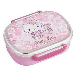 OSK（オーエスケー） お弁当箱 1段 ハローキティ サクラ 360ml 中子付