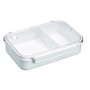 アスベル】弁当箱 BPビーブ 弁当箱【仕切付 OA−650 630ml ホワイト