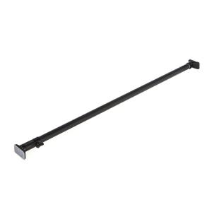 ！平安伸銅工業 突っ張り棒 強力太タイプ バネ入り マットブラック 耐荷重45〜15kg 取付寸法110〜190cm RTB-110 497761211｜pratique-kk