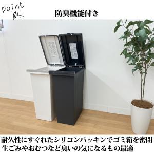 アスベル エバン密閉プッシュペール30L ホワ...の詳細画像4