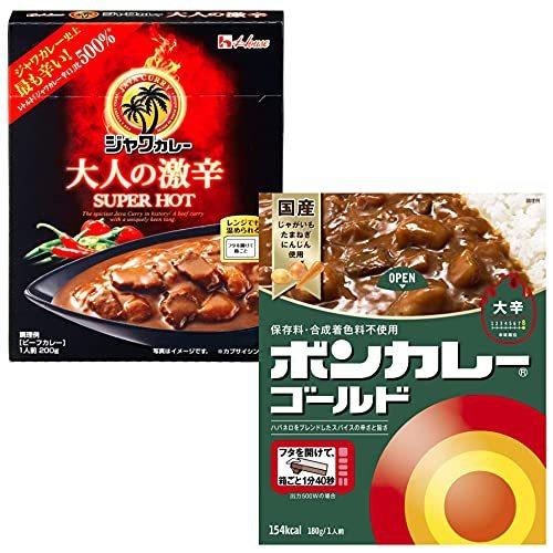 大塚食品 ボンカレーゴールド 【大辛】 180g×1個 ハウス レトルト ジャワカレー 大人の激辛 ...