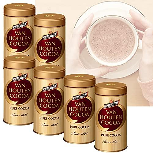 バンホーテン ピュアココア 100g×6缶　