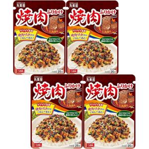 丸美屋 焼肉ふりかけ ニューパック 25g ×4袋 お試しパック｜pratique