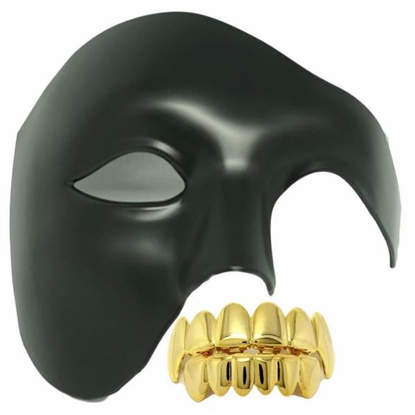 黒マスク 子供用 洗える 牙 ハロウィン 仮装 面白い パーティグッズ 怖い Praxia