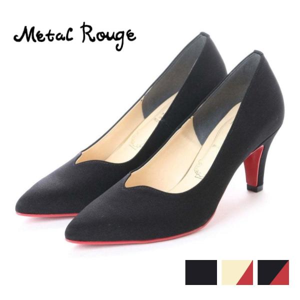 パンプス 痛くない ７cm 仕事 メタルルージュ Metal Rouge 正規取り扱い店 178