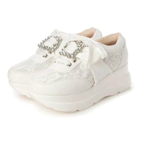 ヨースケ YOSUKE 正規取り扱い店 厚底スニーカー レディース 厚底フラット ライブ フェス コ...