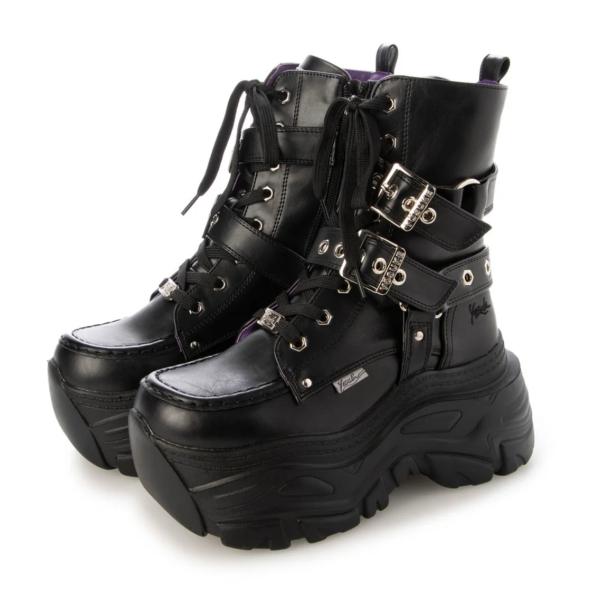 ヨースケ YOSUKE 正規取り扱い店 厚底スニーカー レディース ハイカット おしゃれ パンク  ...