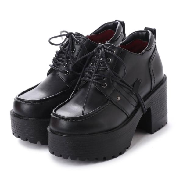 ヨースケ YOSUKE 正規取り扱い店 厚底パンプス　太ヒール 2810102