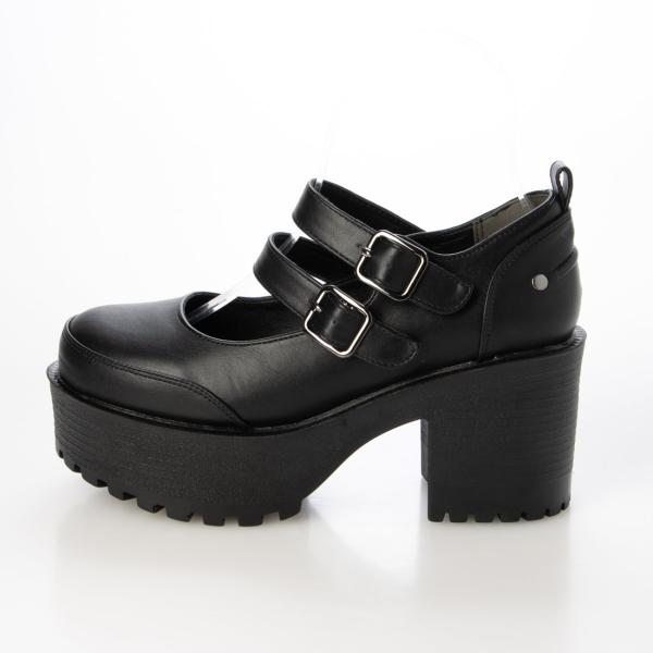 ヨースケ YOSUKE 正規取り扱い店 厚底ストラップシューズ  地雷系 ロリータ 8cm 太ヒール...