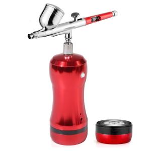 充電式エアブラシ コンプレッサー 充電式 均一な塗装可能