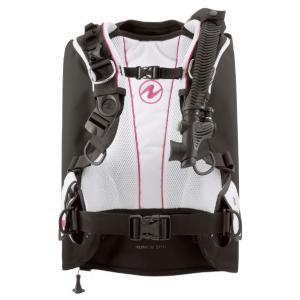 【AQUALUNG BCD】ローグ　Rogue　MD　WHITE/PINK｜prazer