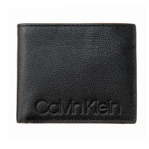 カルバンクライン 二つ折り財布 79475  ブラック  Calvin Klein 9808｜pre-ma