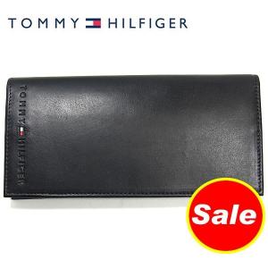 【アウトレット特価】トミーヒルフィガー 長財布 ブラック(BK)  31TL19X006 BK 92-4857