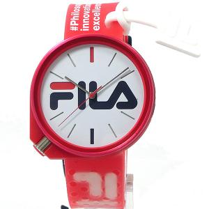 FILA フィラ 腕時計 ラバーベルト 38-199-010 レッド メンズ レディース 42mm 168015 SSP｜pre-ma