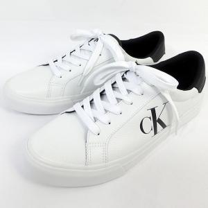 カルバンクラインジーンズ メンズ スニーカー Calvin Klein Jeans CMREX 143 ホワイト シューズ 靴 新品アウトレットセール｜pre-ma