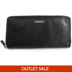 【アウトレット訳あり-B105】カルバンクライン 長財布 ラウンドファスナー 31CK190006 ブラック  小銭入れ付  Calvin Klein｜pre-ma