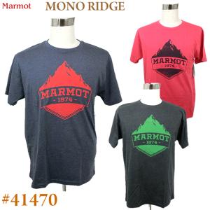 marmot マーモット Tシャツ メンズ  MONO RIDGE SHORT-SLEEVE T-SHIRT 41470 在庫セール SSP｜pre-ma